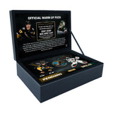 Sidney Crosby and Marc-Andre Fleury Dual Signed October 29th, 2024 Warm Up Puck in a Commerative Deluxe Case (Limited Edition of 5) - AUCTION