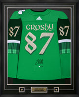 Sidney Crosby Signed Framed Jersey Pittsburgh Penguins St.Pats Adidas (Limited Edition of 25) - AUCTION