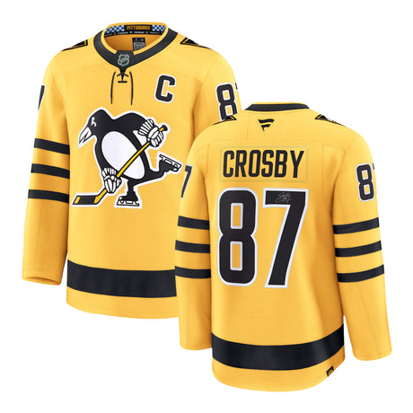 Sidney Crosby Signed Pittsburgh Penguins 2025 Alternate Fanatics Premium Jersey
(Limited Edition of 87) - AUCTION