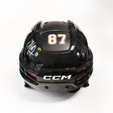 Sidney Crosby Signed Pittsburgh Penguins Black CCM Helmet - AUCTION