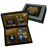 Sidney Crosby Signed Puck in Deluxe Case with Mini Replica Stick (Limited Edition of 87) - AUCTION
