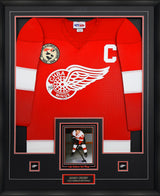 Sidney Crosby Signed Framed Jersey Red Cole Harbour Red Wings (Limited Edition of 87) - AUCTION
