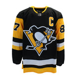 Sidney Crosby Signed Jersey Pittsburgh Penguins Black Adidas Insc "500 Goals" - AUCTION