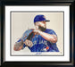 Alek Manoah Toronto Blue Jays Signed Framed 16x20 Print LE/166 Signed by Artist - Frameworth Sports Canada 