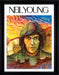 Neil Young Framed Close-Up Print With Gold Record - Frameworth Sports Canada 