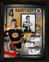 Bobby Orr Boston Bruins Signed PhotoGlass Framed 8x10 Photo