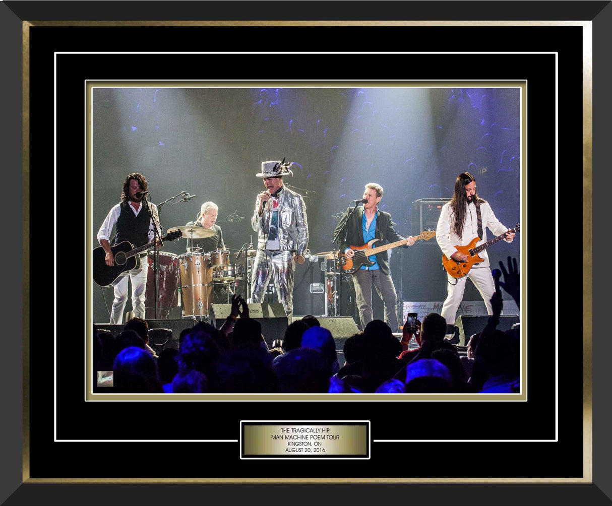 The Tragically Hip Framed 16x20 Band Photo