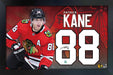 Patrick Kane Signed Number in a PhotoGlass Frame Blackhawks - Frameworth Sports Canada 