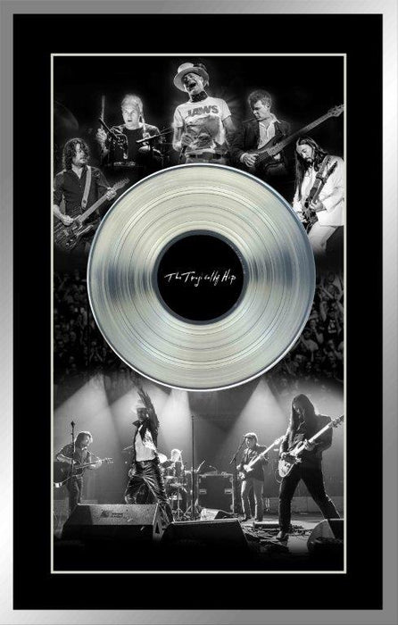 The Tragically Hip Framed Black and White Band Photos with Platinum LP - Frameworth Sports Canada 