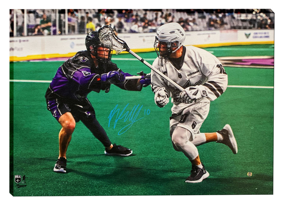 Rob Hellyer Signed 20x29 Canvas Las Vegas Desert Dogs