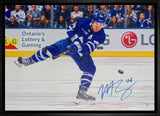 Morgan Rielly Toronto Maple Leafs Signed Framed 20x29 Shooting Canvas - AUCTION