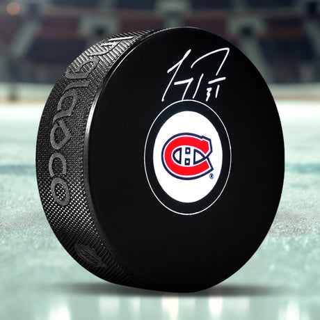 Carey Price Signed Montreal Canadiens Puck