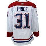 Carey Price Signed Jersey Montreal Canadiens White Fanatics Premium