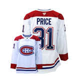 Carey Price Signed Jersey Montreal Canadiens White Fanatics Premium