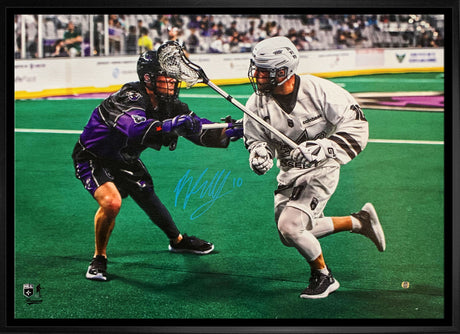 Rob Hellyer Signed 20x29 Framed Canvas Las Vegas Desert Dogs - Frameworth Sports Canada 