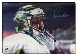 Riley Hutchcraft Signed 20x29 Canvas Rochester Knighthawks - Frameworth Sports Canada 