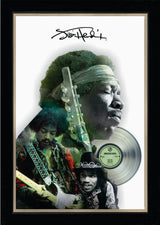 Jimi Hendrix Framed Double Exposure With Platinum LP - Frameworth Sports Canada 