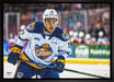 Malcolm Spence Signed 20x29 Framed Canvas Erie Otters Action White-H - Frameworth Sports Canada 