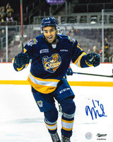 Malcolm Spence Signed 8x10 Unframed Erie Otters Celebration-V - Frameworth Sports Canada 