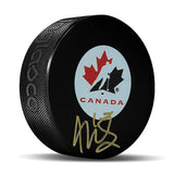 FREE GIFT | Malcolm Spence Signed Puck Team Canada