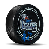 Malcolm Spence Signed OHL Cup Official Game Puck