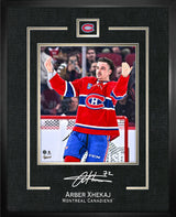 Arber Xhekaj 16x20 Replica Signature Frame Canadiens
