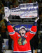 Jonathan Toews Chicago Blackhawks Signed 8x10 Raising the 2015 Stanley Cup Photo - Frameworth Sports Canada 