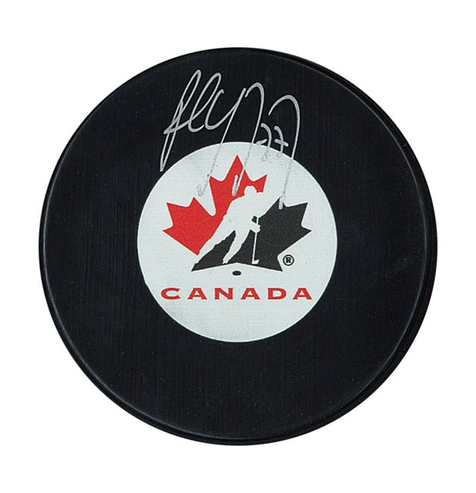 Paul Coffey Signed Puck Team Canada - Frameworth Sports Canada 