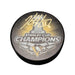 Kris Letang Signed Pittsburgh Penguins 2017 Stanley Cup Champions Puck - Frameworth Sports Canada 