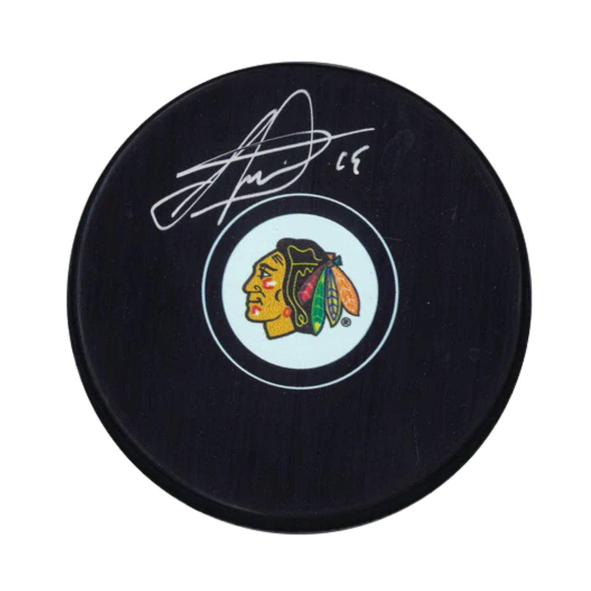 Jonathan Toews Signed Chicago Blackhawks Puck