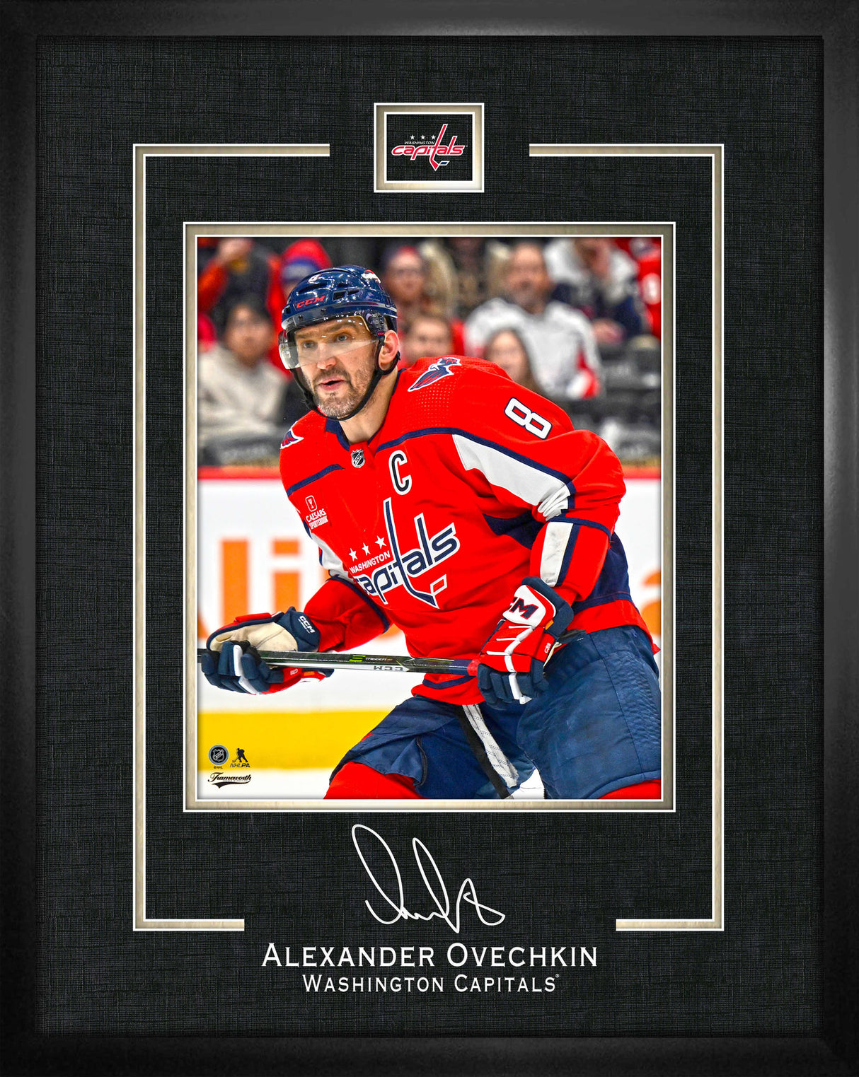 Alexander Ovechkin 16x20 Replica Signature Frame Capitals