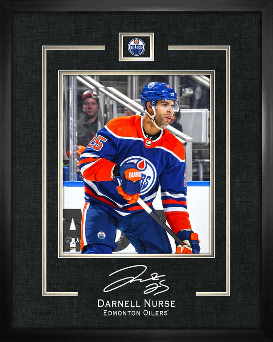 Darnell Nurse 16x20 Replica Signature Frame Oilers