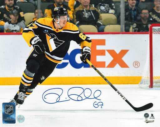 Rickard Rakell Signed 8x10 Penguins Reverse Retro-H - Frameworth Sports Canada 
