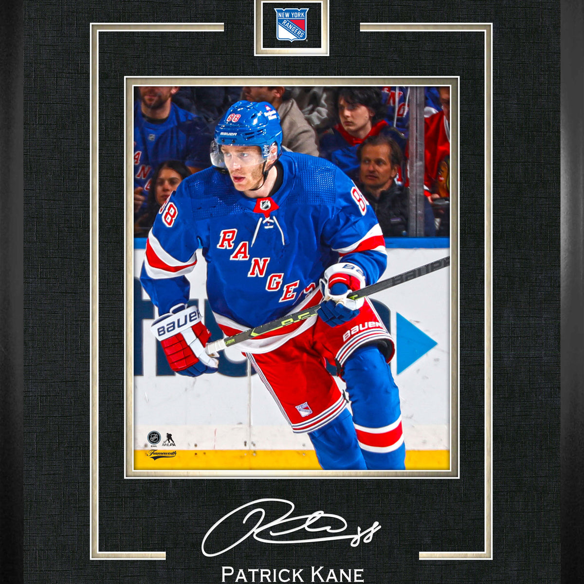 Patrick Kane 16x20 Replica Signature Frame Rangers – Frameworth Sports ...