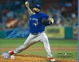 Alek Manoah Signed 8x10 Unframed Photo Blue Jays Blue Wind Up-H