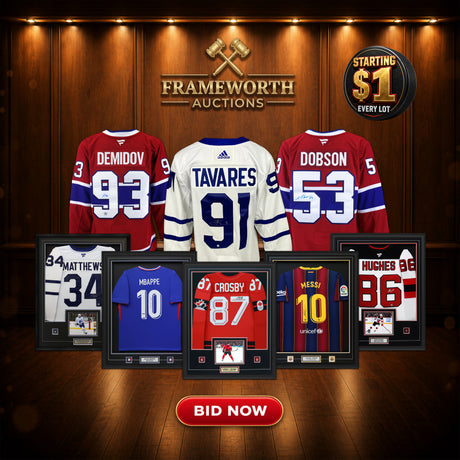 Frameworth Auctions - Ends July 29 9PM ET (mobile)