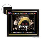 Rush Framed Album Collection Collage with Gold 45 Record