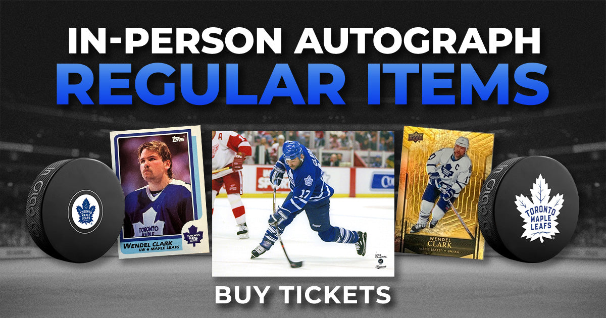 Wendel Clark Public Signing - NCX Card Show