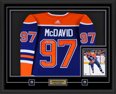 Horizontal Premium Jersey Frame (34x42) – With Photo & Logo