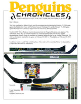 Sidney Crosby Signed Pittsburgh Penguins Multi-Game Used Stick vs Philadelphia Flyers (2/25/24) and Vancouver Canucks (2/27/24) (ST-206)