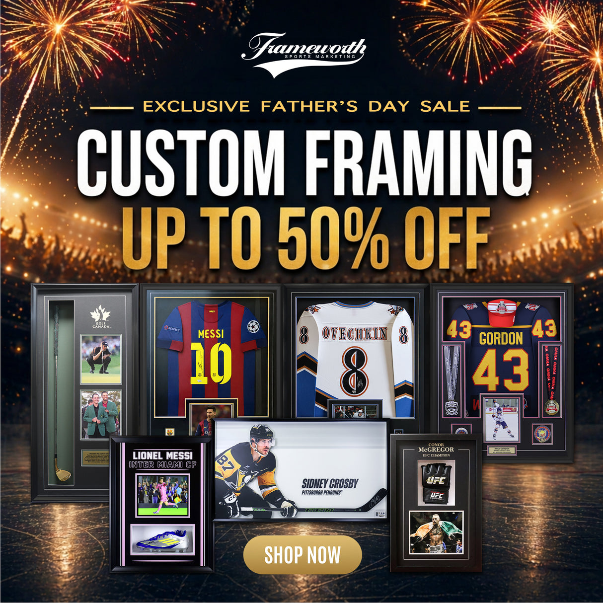 Custom Jersey Framing