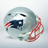 Tom Brady New England Patriots Signed Riddell Speed Replica Helmet (RHLTBR0175) - AUCTION