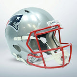 Tom Brady New England Patriots Signed Riddell Speed Replica Helmet (RHLTBR0175) - AUCTION