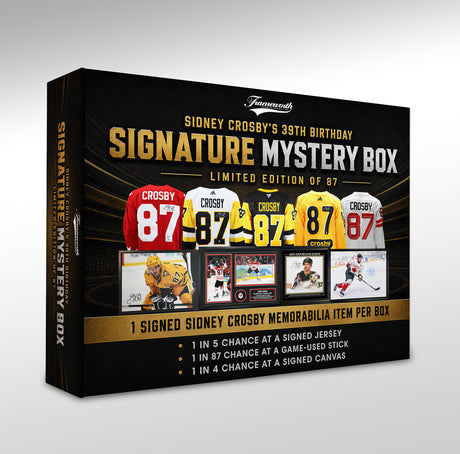 Sidney Crosby 39th Birthday Mystery Box