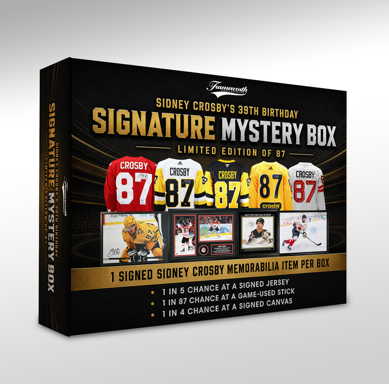 Sidney Crosby 39th Birthday Mystery Box