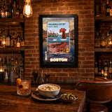 Boston Host City Edition 19.5x28 Frame 2026 Officially Licensed FIFA World Cup Poster