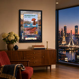 Boston Host City Edition 19.5x28 Frame 2026 Officially Licensed FIFA World Cup Poster