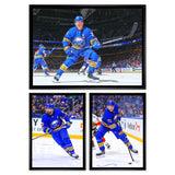 Tage Thompson, Rasmus Dahlin, and Alex Tuch 20x29 Framed Canvas Bundle