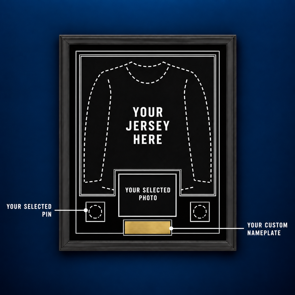 Custom Jersey Framing
