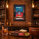 Dallas Host City Edition 19.5x28 Frame 2026 Officially Licensed FIFA World Cup Poster